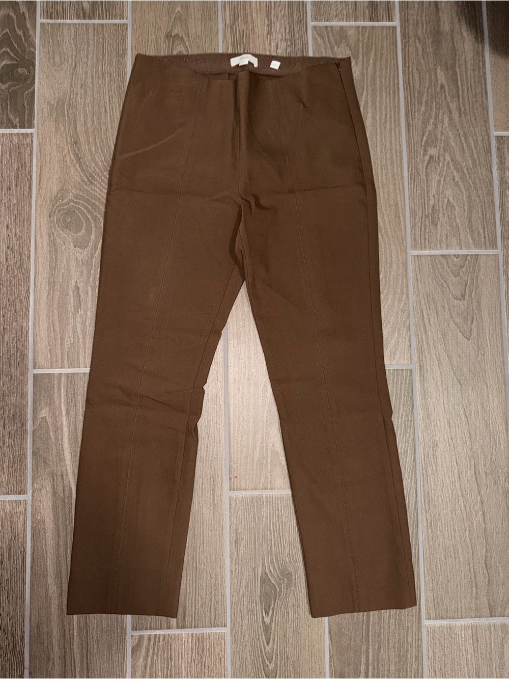 Vince Brown Stretch Ankle pants